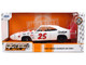 1969 Dodge Charger Daytona #25 White with Red Stripes Bigtime Muscle Series 1/24 Diecast Model Car Jada 36608