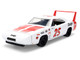 1969 Dodge Charger Daytona #25 White with Red Stripes Bigtime Muscle Series 1/24 Diecast Model Car Jada 36608