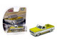 1972 Chevrolet C 10 Short Bed Pickup Truck Mustard Yellow and White Mijo Exclusives Series 1/64 Diecast Model Car Greenlight GL-1352002