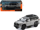 Toyota Sequoia TRD PRO Silver Metallic with Roof Rack 1/64 Diecast Model Car GCD KS-068-569