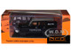 Toyota Land Cruiser J76 Black with Silver Metallic Top 1/64 Diecast Model Car GCD KS-081-638
