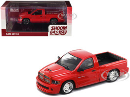 2003 Dodge Ram SRT 10 Pickup Truck Red 1/64 Diecast Model Car Shoom64 Models SHOOM-103-002