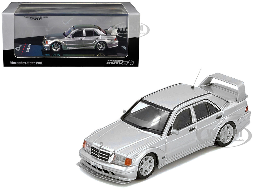 Mercedes-Benz 190E 2.5-16 Evolution II Silver Metallic 1/64