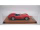 Ferrari 250 TR59 60 Press Version Rosso Corsa Red with Blue Interior Mythos Series with Display Case Limited Edition to 55 pieces Worldwide 1/18 Model Car Tecnomodel TM18-261A