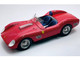 Ferrari 250 TR59 60 Press Version Rosso Corsa Red with Blue Interior Mythos Series with Display Case Limited Edition to 55 pieces Worldwide 1/18 Model Car Tecnomodel TM18-261A