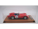 Ferrari 250 TR59 60 #11 Olivier Gendebien Paul Frere Scuderia Ferrari Winner 24 Hours of Le Mans 1960 Mythos Series with Display Case Limited Edition to 190 pieces Worldwide 1/18 Model Car Tecnomodel TM18-261B