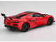 Chevrolet Corvette ZR1 Torch Red with Carbon Top 1/18 Model Car Top Speed TS0647