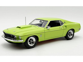 1969 Ford Mustang Limited Edition 600 Groovy Green Limited Edition to 300 pieces Worldwide 1/18 Diecast Model Car ACME A1801889