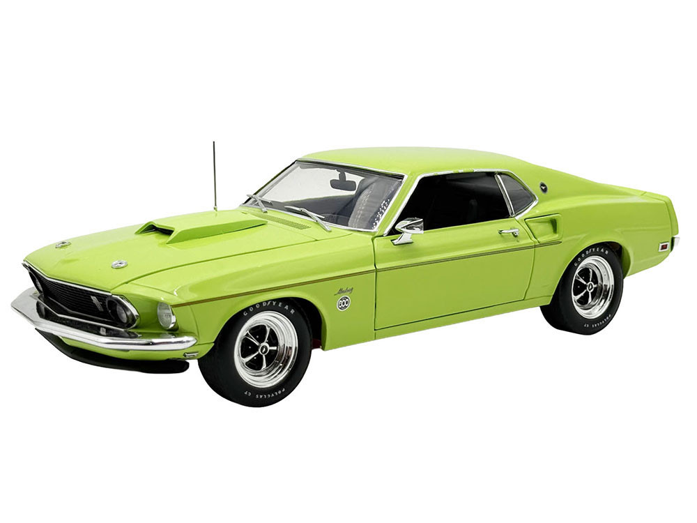 ACME 1969 Ford Mustang Boss 429 - Vert - Collection 1/18 Moulé Sous Pression