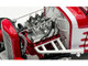 1932 Ford 3 Window Coupe Peppermint Twist Red with White Graphics Limited Edition to 372 pieces Worldwide 1/18 Diecast Model Car ACME A1805026