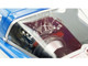 1966 Plymouth Barracuda Hemi Hustler Blue with White Stripes Limited Edition to 374 pieces Worldwide 1/18 Diecast Model Car ACME A1806138