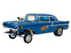 1957 Chevrolet 150 Gasser High Roller Blue Metallic Limited Edition to 300 pieces Worldwide 1/18 Diecast Model Car ACME A1807019 1957 Chevrolet 150 Gasser High Roller Blue Metallic Limited Edition to 300 pieces Worldwide 1/18 Diecast Model Car ACME A1807019