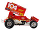 Winged Sprint Car #104 Jeff Swindell Octane Boost Red with Graphics National Sprint Car Hall of Fame 1/18 Diecast Model Car ACME A1809527