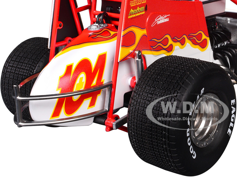 Winged Sprint Car #104+ Jeff Swindell 
