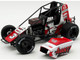 USAC Sprint Car #3P Kyle Cummins Avanti Champion USAC Sprint Car National Championship 2025 1/18 Diecast Model Car ACME A1809902