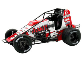 USAC Sprint Car #3P Kyle Cummins Avanti Champion USAC Sprint Car National Championship 2025 1/18 Diecast Model Car ACME A1809902