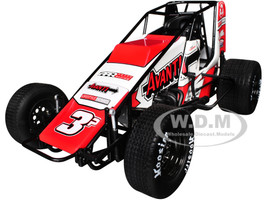 USAC Sprint Car #3P Kyle Cummins Avanti Champion USAC Sprint Car National Championship 2025 1/18 Diecast Model Car ACME A1809902