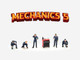 Mechanics #5 6 piece Diecast Figure Set 5 Figures 1 Tool Cabinet Limited Edition for 1/64 Scale Models American Diorama AD-2435MJ Mechanics #5 6 piece Diecast Figure Set 5 Figures 1 Tool Cabinet Limited Edition for 1/64 Scale Models American Diorama AD-2435MJ