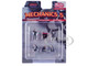 Mechanics #5 6 piece Diecast Figure Set 5 Figures 1 Tool Cabinet Limited Edition for 1/64 Scale Models American Diorama AD-2435MJ