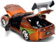 Brian s Toyota Supra Orange Color Brush Finish 25 Years of Fast & Furious Anniversary The Fast and the Furious 2001 Movie Fast & Furious Series 1/24 Diecast Model Car Jada 37703