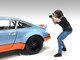 Photographers Figure #4 for 1/18 Scale Models American Diorama AD-19304 Photographers Figure #4 for 1/18 Scale Models American Diorama AD-19304