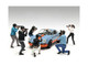Photographers 6 piece Figure Set for 1/18 Scale Models American Diorama 19301-19302-19303-19304-19305-19306