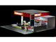 Eneos Japan Gas Station Diorama Set American Diorama X G Fans Series for 1/64 Scale Models American Diorama AD-710038GF