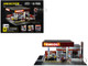 Eneos Japan Gas Station Diorama Set American Diorama X G Fans Series for 1/64 Scale Models American Diorama AD-710038GF Eneos Japan Gas Station Diorama Set American Diorama X G Fans Series for 1/64 Scale Models American Diorama AD-710038GF