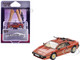 Lotus Esprit Turbo RHD Right Hand Drive Copper Fire Metallic with Skiis 007 James Bond For Your Eyes Only 1981 Movie Limited Edition 1/64 Diecast Model Car Mini GT MGT00912-007E