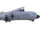 Lockheed C 130J 30 Super Hercules Transport Aircraft 05 8158 Flying Jennies 815th Airlift Squadron Keesler Air Force Base United States Air Force Gemini 200 Series 1/200 Diecast Model Airplane GeminiJets G2AFO1473