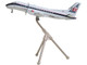 Saab 340A Commercial Aircraft Delta Connection Business Express Airlines N749BA White with Dark Blue and Red Stripes Gemini 200 Series 1/200 Diecast Model Airplane GeminiJets G2GAA1345