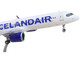 Airbus A321neo Commercial Aircraft Icelandair TF IAA White with Blue and Pink Tail Gemini 200 Series 1/200 Diecast Model Airplane GeminiJets G2ICE1401