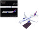 Airbus A321neo Commercial Aircraft Icelandair TF IAA White with Blue and Pink Tail Gemini 200 Series 1/200 Diecast Model Airplane GeminiJets G2ICE1401