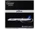Airbus A321neo Commercial Aircraft JetBlue Airways N2180J White with Blue Tail Gemini 200 Series 1/200 Diecast Model Airplane GeminiJets G2JBU1336