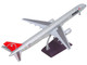 Boeing 757 300 Commercial Aircraft Northwest Airlines N587NW Silver with Red Tail Gemini 200 Series 1/200 Diecast Model Airplane GeminiJets G2NWA1422