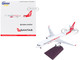 Airbus A321P2F Commercial Aircraft Qantas Freight Santa s Freight VH XF4 White with Graphics and Red Tail Gemini 200 Series 1/200 Diecast Model Airplane GeminiJets G2QFA1477