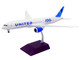 Boeing 787 9 Commercial Aircraft United Airlines 100 Years N61101 White with Graphics and Blue Tail Gemini 200 Series 1/200 Diecast Model Airplane GeminiJets G2UAL1258 Boeing 787 9 Commercial Aircraft United Airlines 100 Years N61101 White with Graphics and Blue Tail Gemini 200 Series 1/200 Diecast Model Airplane GeminiJets G2UAL1258
