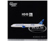 Boeing 787 9 Commercial Aircraft United Airlines 100 Years N61101 White with Graphics and Blue Tail Gemini 200 Series 1/200 Diecast Model Airplane GeminiJets G2UAL1258 Boeing 787 9 Commercial Aircraft United Airlines 100 Years N61101 White with Graphics and Blue Tail Gemini 200 Series 1/200 Diecast Model Airplane GeminiJets G2UAL1258