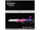 Airbus A321neo Commercial Aircraft Wizz Air G WUNB White and Pink with Purple Tail Gemini 200 Series 1/200 Diecast Model Airplane GeminiJets G2WUK1404