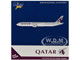 Boeing 777 9 Commercial Aircraft Qatar Airways A7 BKA Gray with Dark Red Tail Graphics 1/400 Diecast Model Airplane GeminiJets GJ2278