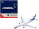 Boeing 737 MAX 9 Commercial Aircraft Aeromexico Kukulcan XA GQS White with Graphics and Blue Tail 1/400 Diecast Model Airplane GeminiJets GJ2316