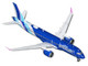 Airbus A220 300 Commercial Aircraft JetBlue Airways N3241J Blue with Striped Tail 1/400 Diecast Model Airplane GeminiJets GJ2338
