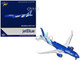 Airbus A220 300 Commercial Aircraft JetBlue Airways N3241J Blue with Striped Tail 1/400 Diecast Model Airplane GeminiJets GJ2338 Airbus A220 300 Commercial Aircraft JetBlue Airways N3241J Blue with Striped Tail 1/400 Diecast Model Airplane GeminiJets GJ2338