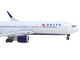 Boeing 767 300ER Commercial Aircraft Delta Air Lines N199DN White with Red and Blue Tail 1/400 Diecast Model Airplane GeminiJets GJ2363