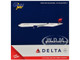 Airbus A330 900 Commercial Aircraft Delta Air Lines N408DX White with Red and Blue Tail 1/400 Diecast Model Airplane GeminiJets GJ2374