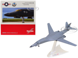 Rockwell B 1B Lancer Bomber Aircraft 86 0108 37th Bomb Squadron Ellsworth Air Force Base Alien with an Attitude WT001 United States Air Force 1/200 Diecast Model Airplane Herpa HE573658