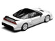 Honda NSX R GT RHD Right Hand Drive Championship White with Black Top Intern 64 Series 1/64 Diecast Model Car MotorHelix M65521