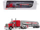 Peterbilt 379 with 63 Mid Roof Sleeper and Heil Fuel Tank Trailer Rapid Roberts Red 1/64 Diecast Model DCP/First Gear 60-2251 Peterbilt 379 with 63 Mid Roof Sleeper and Heil Fuel Tank Trailer Rapid Roberts Red 1/64 Diecast Model DCP/First Gear 60-2251