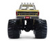 1979 Ford F 250 Monster Truck Bigfoot #1 50th Anniversary Gold Chrome with Bob Chandler Standing Figure Kings of Crunch Series 1/18 Diecast Model Car Greenlight 13715