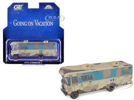 1972 Condor II RV Recreational Vehicle Going on Vacation Evergreen Weathered Hobby Exclusive Series 1/64 Diecast Model Car Greenlight 30551